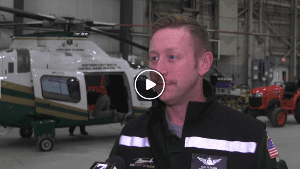 VIDEO LINK 
LifeFlight pilot Abel Gleason prepares for Maine Army National Guard deployment