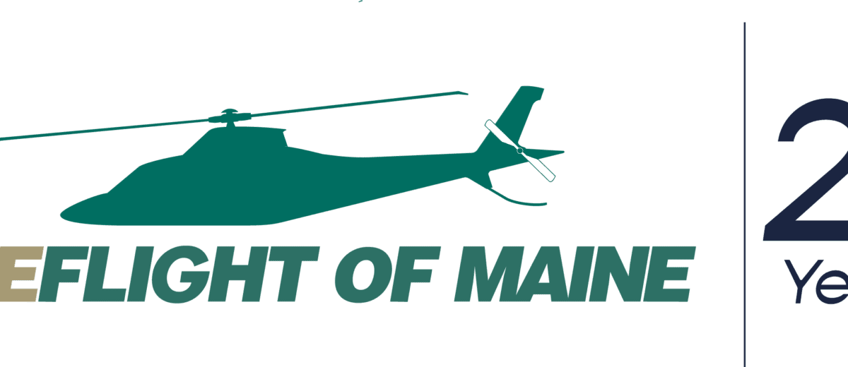 LifeFlight of Maine 25th Anniversary logo