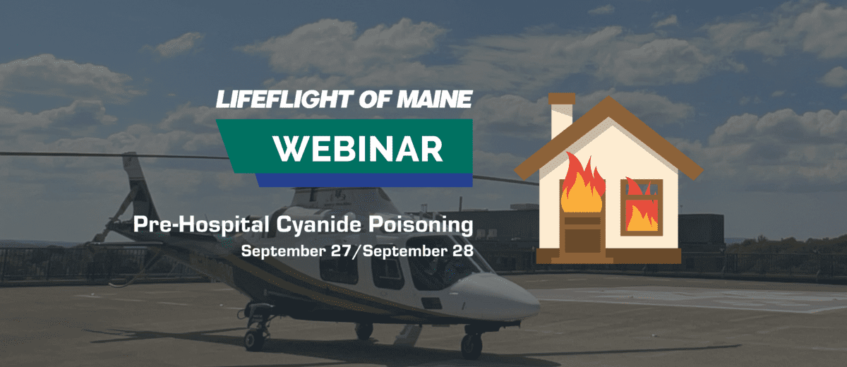 Webinar: Pre-Hospital Cyanide Poisoning