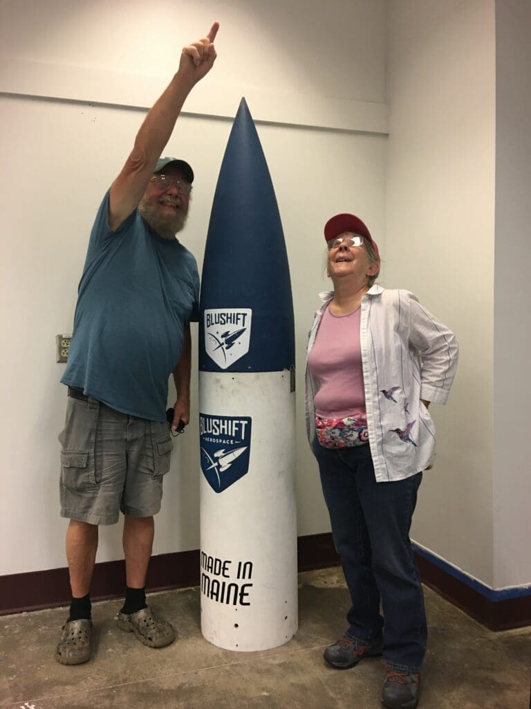 Clarence and Lee on one of their many trips together.