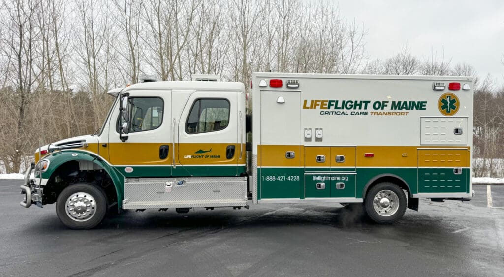 LifeFlight critical care ground truck