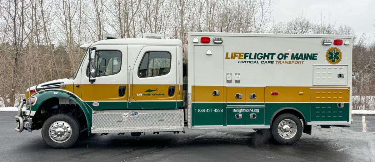 LifeFlight critical care ground truck